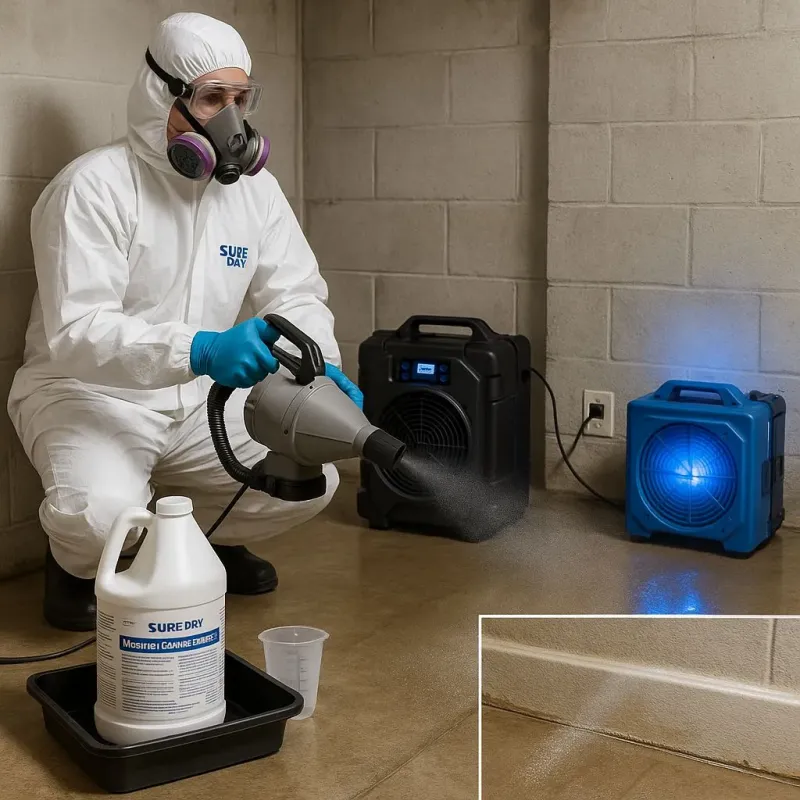 Sanitization and Odor Removal process in Tierra Verde, FL