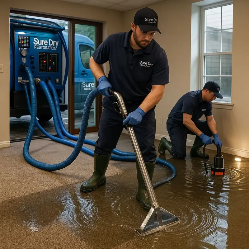 Water Extraction and Removal process in Tierra Verde, FL